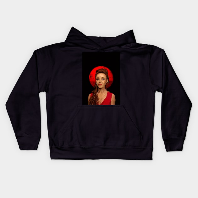 Rowena, Queen of Hell Kids Hoodie by marv42